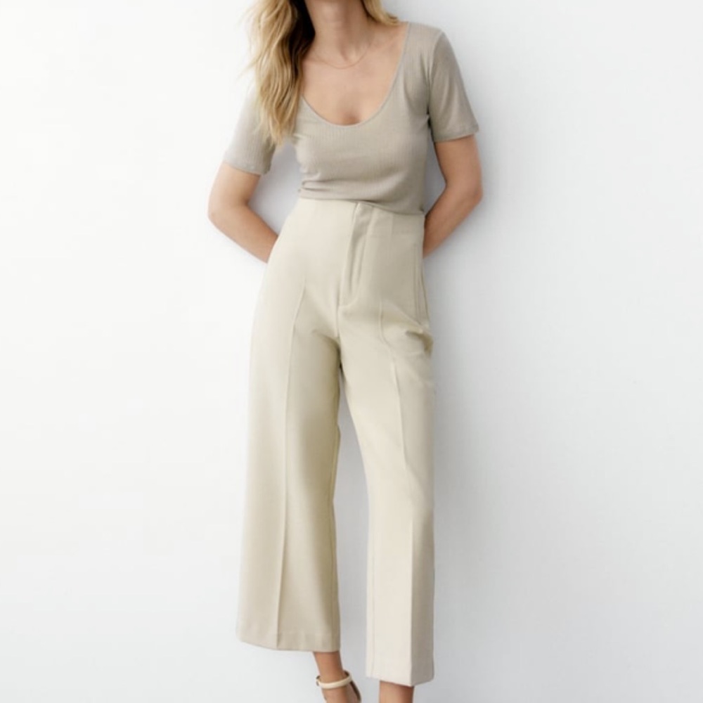 BNWT Zara Straight Cut Culottes